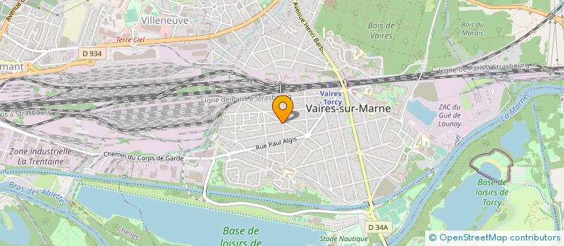 localisation de l'entreprise 750 189 896   SEVRAN