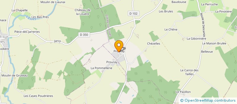 localisation de l'entreprise 750 190 928   CIVRAY-SUR-ESVES