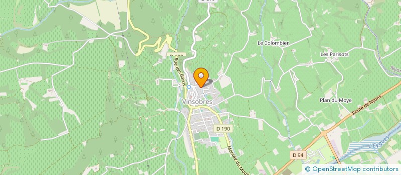 localisation de l'entreprise 750 202 103   MIRABEL-AUX-BARONNIES