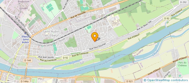 localisation de l'entreprise 750 207 490   SAINT-AUBIN-LES-ELBEUF