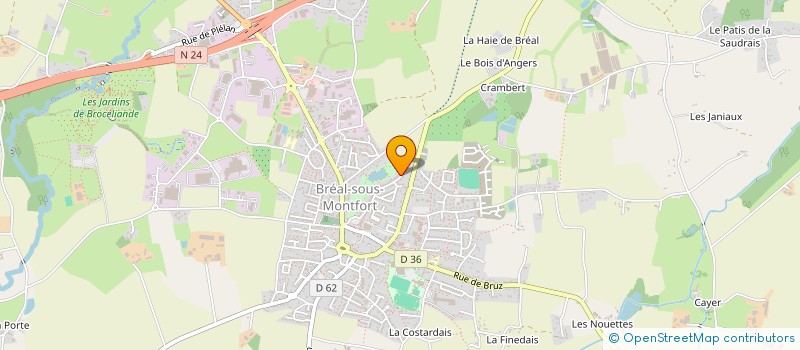 localisation de l'entreprise 750 230 823   MORDELLES