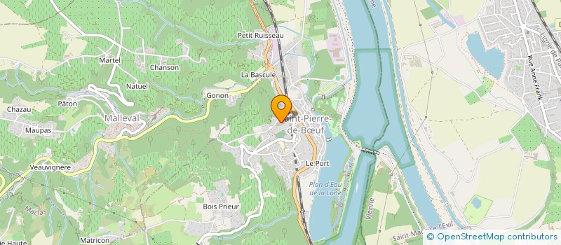 localisation de l'entreprise 750 231 201   SAINT-PIERRE-DE-BUF