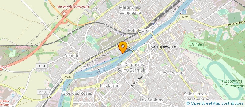 localisation de l'entreprise 750 240 798   MARGNY-LES-COMPIEGNE