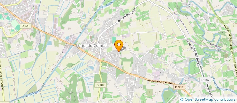 localisation de l'entreprise 750 243 313   LORIOL-DU-COMTAT