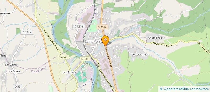 localisation de l'entreprise 750 275 091   SAINT-YORRE