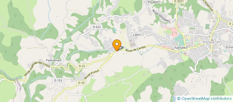 localisation de l'entreprise 750 280 737   HASPARREN