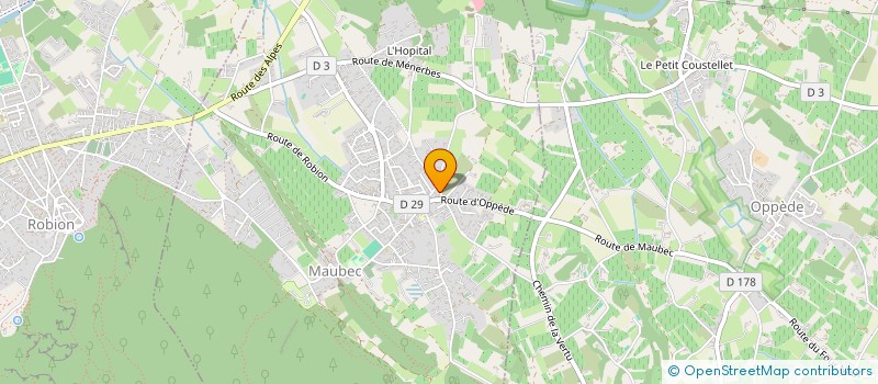 localisation de l'entreprise 750 285 504   ENTRAIGUES-SUR-LA-SORGUE