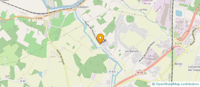 localisation de l'entreprise 750 295 628 à RUELLE-SUR-TOUVRE