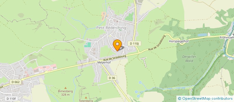 localisation de l'entreprise 750 307 001   PETIT-REDERCHING