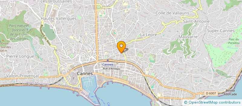 localisation de l'entreprise 750 314 031 à CANNES