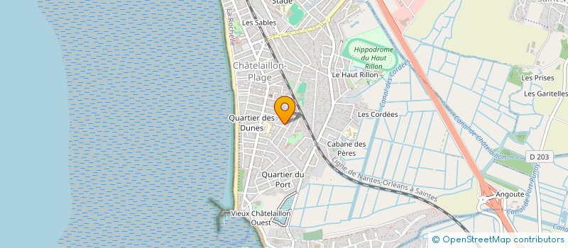 localisation de l'entreprise 750 314 197 à CHATELAILLON-PLAGE