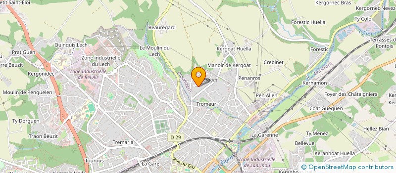 localisation de l'entreprise 750 326 134   LANDERNEAU