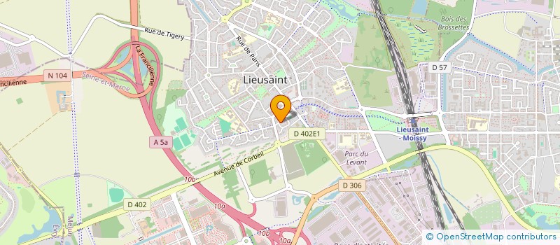 localisation de l'entreprise 750 331 076 à LIEUSAINT