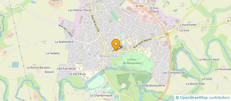 localisation de l'entreprise 750 335 101  à CHOLET