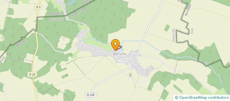 localisation de l'entreprise 750 344 715   BERVILLE