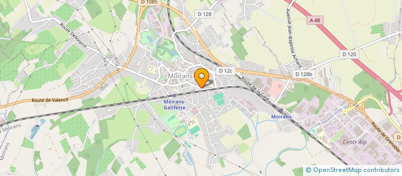 localisation de l'entreprise 750 348 716   VOIRON