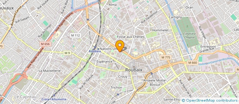 localisation de l'entreprise 750 368 847  à LA MADELEINE