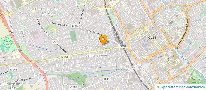 localisation de l'entreprise 750 402 018   SAINTE-SAVINE