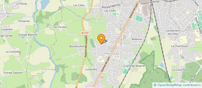 localisation de l'entreprise 750 402 786   DOMPIERRE-SUR-VEYLE