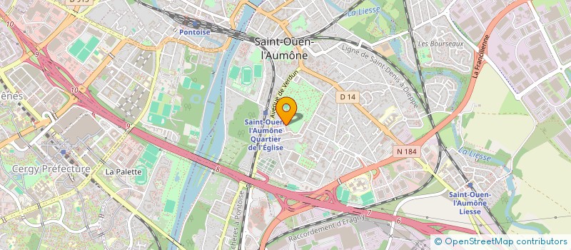 localisation de l'entreprise 750 417 057   SAINT-OUEN-L'AUMONE