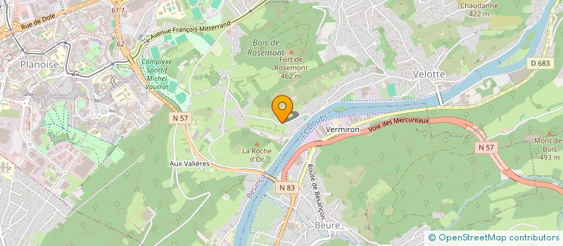 localisation de l'entreprise 750 421 711 à BESANCON