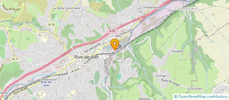 localisation de l'entreprise 750 425 704   RIVE-DE-GIER