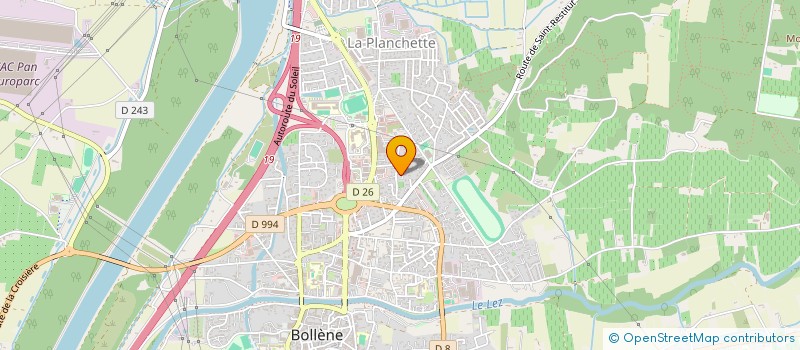 localisation de l'entreprise 750 450 207   LE POET-LAVAL