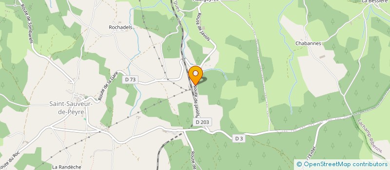 localisation de l'entreprise 750 459 547   PEYRE EN AUBRAC