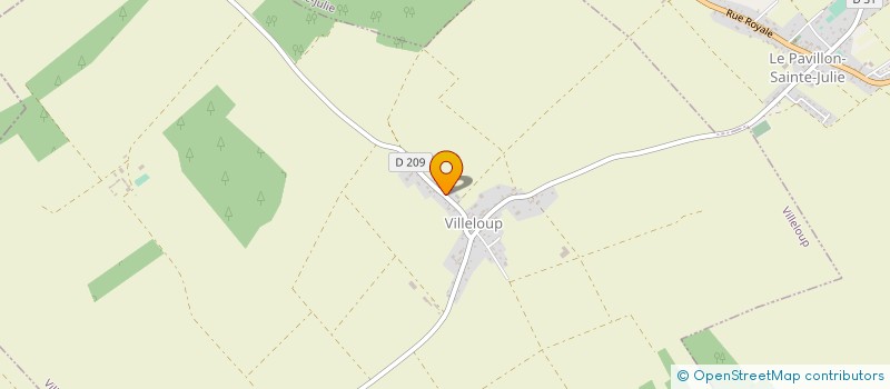 localisation de l'entreprise 750 497 562   VILLELOUP