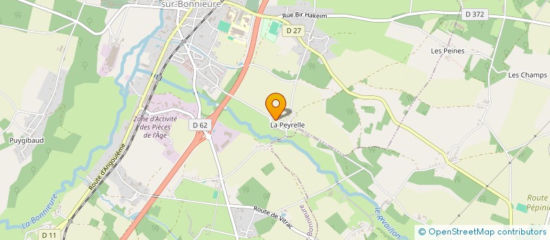 localisation de l'entreprise 750 527 400 à CHASSENEUIL-SUR-BONNIEURE