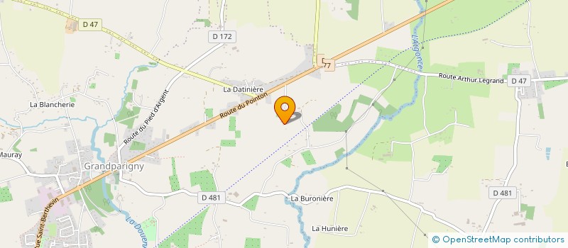 localisation de l'entreprise 750 529 752   GRANDPARIGNY