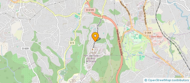 localisation de l'entreprise 750 530 438 à GRASSE