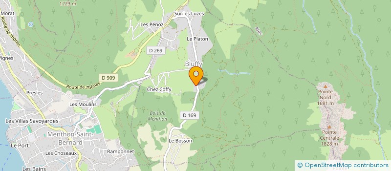 localisation de l'entreprise 750 539 876   BLUFFY