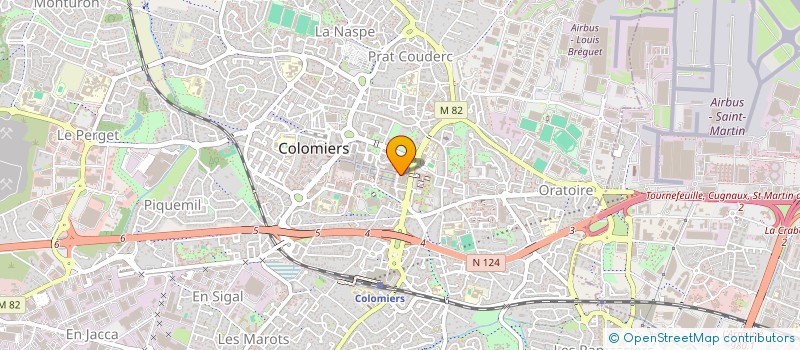 localisation de l'entreprise 750 569 477 à COLOMIERS