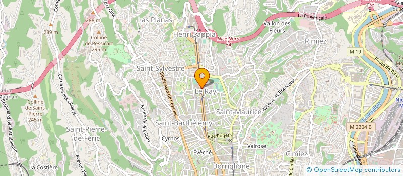 localisation de l'entreprise 750 594 160   NICE