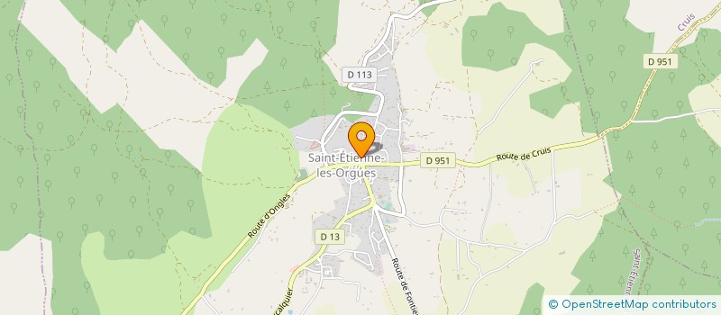 localisation de l'entreprise 750 594 525   FORCALQUIER