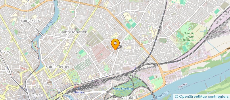 localisation de l'entreprise 750 608 788   NANTES