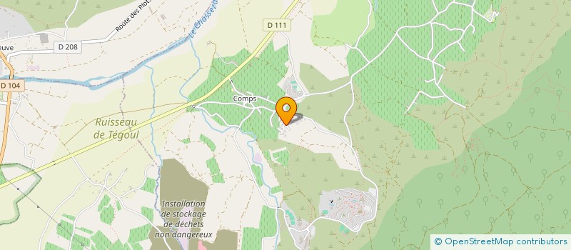 localisation de l'entreprise 750 611 527   GROSPIERRES