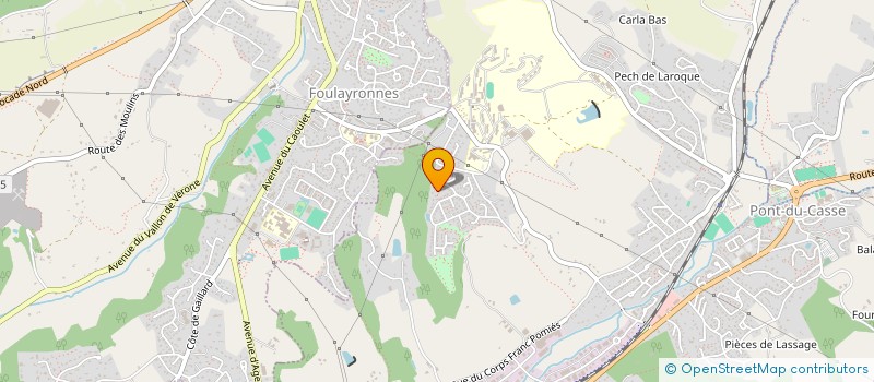 localisation de l'entreprise 750 617 888  à MASSAGUEL