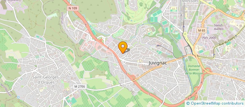 localisation de l'entreprise 750 620 114   JUVIGNAC