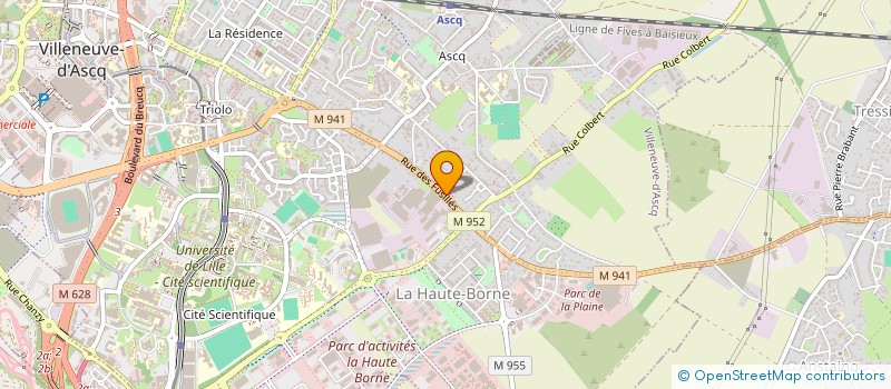 localisation de l'entreprise 750 631 400  à FRETIN