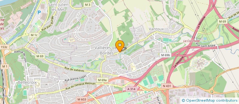 localisation de l'entreprise 750 636 425   OBERMODERN-ZUTZENDORF