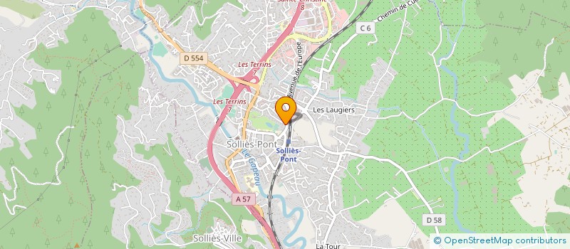 localisation de l'entreprise 750 664 187   LA CRAU