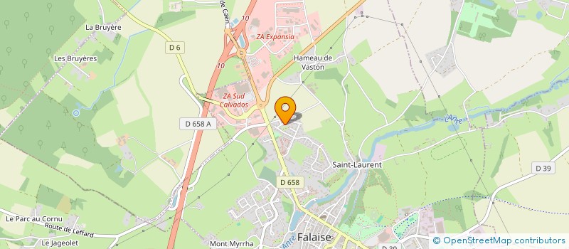 localisation de l'entreprise 750 690 075   SAINT-PIERRE-EN-AUGE