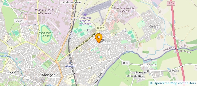 localisation de l'entreprise 750 699 407 à ALENCON