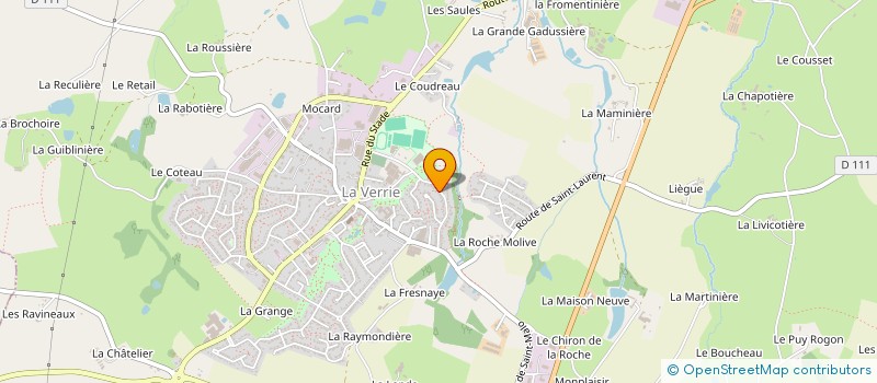 localisation de l'entreprise 750 699 969   CHANVERRIE