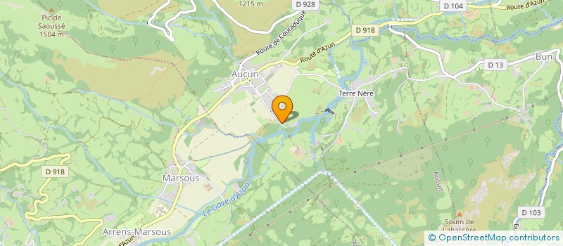 localisation de l'entreprise 750 711 335   ARRENS-MARSOUS