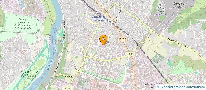 localisation de l'entreprise 750 717 456 à CORMEILLES-EN-PARISIS