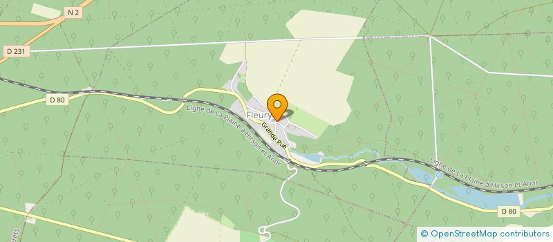 localisation de l'entreprise 750 717 878   FLEURY