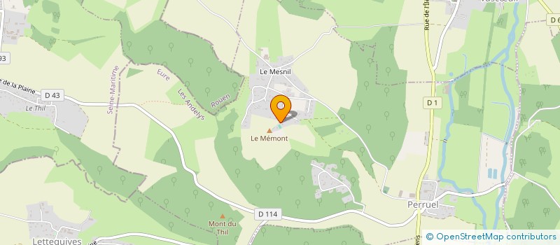 localisation de l'entreprise 750 735 854   PERRUEL